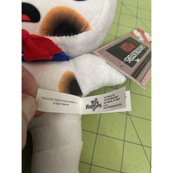 Ghostbusters Plush Stay Puft Burnt Charred Marshmallow Man 8" With Tags - Picture 5 of 10